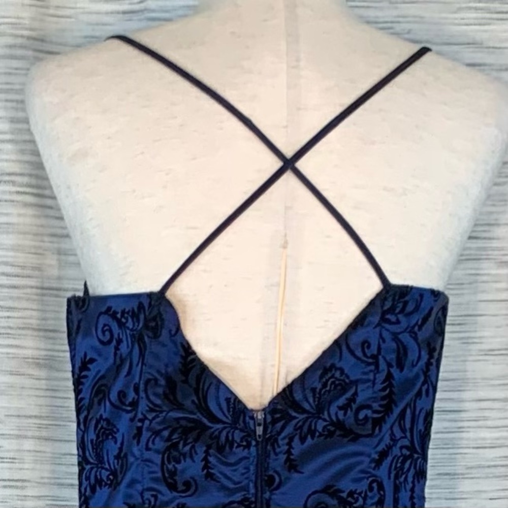 A. Algo Blue Formal Evening Gown - Picture 9 of 16